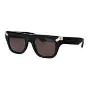 Stijlvolle zonnebril Am0441S Alexander McQueen , Black , Heren