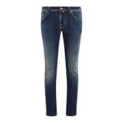 Heren Slim Fit Jeans Jacob Cohën , Blue , Heren