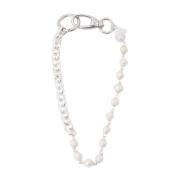 Barok Parel Portemonnee Ketting Pearl Octopuss.y , Gray , Dames