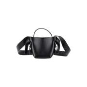 Pre-owned Leather handbags Acne Studios Pre-owned , Black , Dames