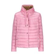 Omkeerbaar Lichtgewicht Donsjack Herno , Pink , Dames