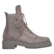 Grijze Veterschoenen voor Dames Estro , Gray , Dames