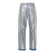 Zilveren Jeans Elisabetta Franchi , Gray , Dames