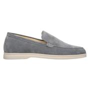 Heren Grijze Velours Loafers voor Lente Er00112920 Estro , Gray , Here...