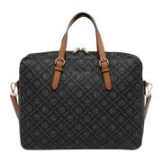 Professionele Zakelijke Tas met Logoprint Carlo Colucci , Black , Here...