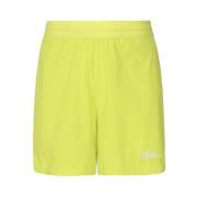 Gele Technische Stof Elastische Taille Shorts Jack Wolfskin , Yellow ,...