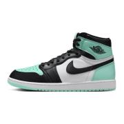 Groen Gloed Hoge Top Sneakers Jordan , Multicolor , Dames