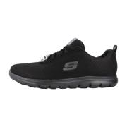 Stijlvolle Sneakers voor dagelijks gebruik Skechers , Black , Dames