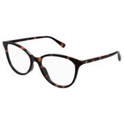 Havana Brillenmontuur Gucci , Brown , Unisex