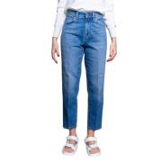 Cropped Jeans Don The Fuller , Blue , Dames