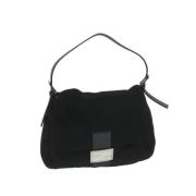 Pre-owned Canvas fendi-bags Fendi Vintage , Black , Dames