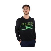 Fips211 Heren Sweatshirt Plein Sport , Black , Heren