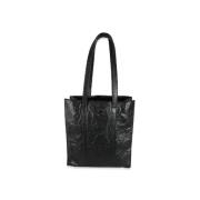 Pre-owned Leather prada-bags Prada Vintage , Black , Dames