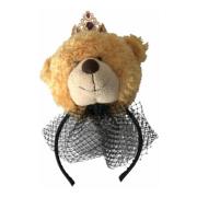 Teddybeer Kristallen Kroon Haarband Dolce & Gabbana , Multicolor , Dam...