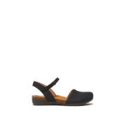 Zwarte Nabuk Rowan Sportieve Sandalen Dansko , Black , Dames