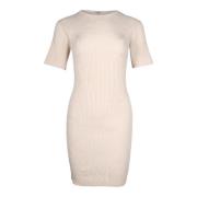 Pre-owned Cotton dresses Stella McCartney Pre-owned , Beige , Dames