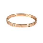 Pre-owned Rose Gold bracelets Cartier Vintage , Pink , Dames