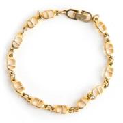 Pre-owned Yellow Gold bracelets Dior Vintage , Yellow , Dames