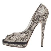 Pre-owned Lace heels Casadei Pre-owned , Multicolor , Dames