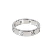 Pre-owned White Gold rings Cartier Vintage , Gray , Dames