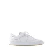 Witte Leren Sneakers - Ronde Neus Common Projects , White , Dames