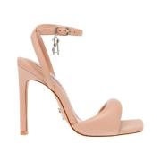 Hoge hak sandalen met tijdloze elegantie Steve Madden , Beige , Dames