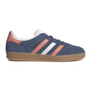 Gazelle Indoor Blauwe Sneakers Adidas Originals , Multicolor , Heren