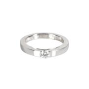 Pre-owned White Gold rings Cartier Vintage , Gray , Dames