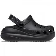 Zwarte Plateauklomp met Comfort Technologie Crocs , Black , Dames