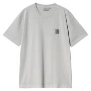 Sonic Silver T-Shirt Carhartt Wip , Gray , Heren