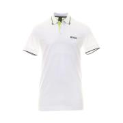 Premium Golf Polo Shirt Beige Hugo Boss , Beige , Heren
