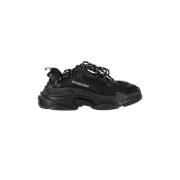 Pre-owned Polyester sneakers Balenciaga Vintage , Black , Dames