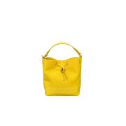 Paillet Mini Emmer Tas Sun Love Moschino , Yellow , Dames