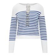 Gestreepte Trui Seafarer , Multicolor , Dames