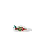 Interlocking Lage Top Sneakers Gucci , Multicolor , Dames