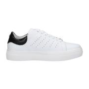 Witte Leren Modieuze Sneakers Cult , White , Heren