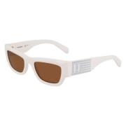 Stijlvolle Zonnebril Karl Lagerfeld , White , Dames