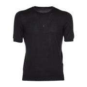 Stijlvolle T-shirts en Polos Tagliatore , Black , Heren