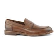 Bruine Leren College Schoenen Marco Ferretti , Brown , Heren