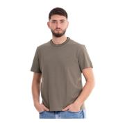 Heren Piqué Elastische T-shirt Lacoste , Green , Heren