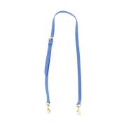 Verstelbare leren schouderband Blauw Carolina Herrera , Blue , Dames