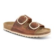 Bio-Sandaal Comfort Slip-On B&Co , Brown , Dames