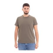 Heren Crew Neck T-Shirt Lacoste , Green , Heren