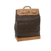 Pre-owned Canvas louis-vuitton-bags Louis Vuitton Vintage , Brown , Da...