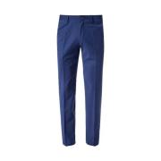 Slim Fit Wol Stretch Broek ROY Robson , Blue , Heren