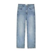 Cropped Jeans Anine Bing , Blue , Dames