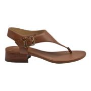 Bruine Leren Sandalen Stijlvol Michael Kors , Brown , Dames