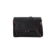 Pre-owned Leather shoulder-bags Marni Pre-owned , Black , Dames