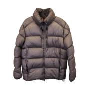 Pre-owned Nylon outerwear Moncler Pre-owned , Gray , Heren