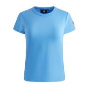 Blauw Azure Dames T-shirt Aude Fusalp , Multicolor , Dames
